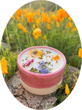 Load image into Gallery viewer, The Sonoran Collection Creosote & Wildflower Candle In Handmade Ceramic Vessel