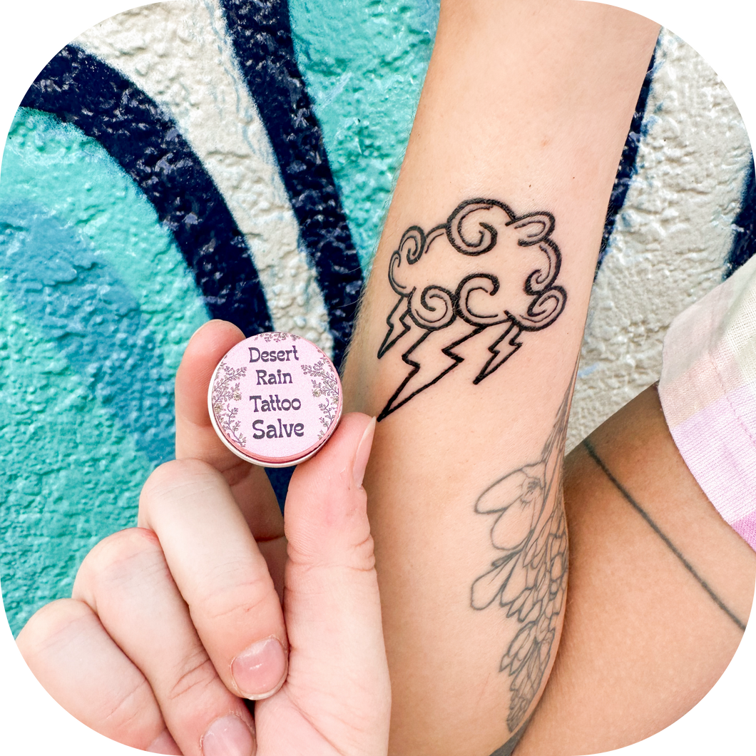 Desert Rain Tattoo Salve- individual mini size 5ml