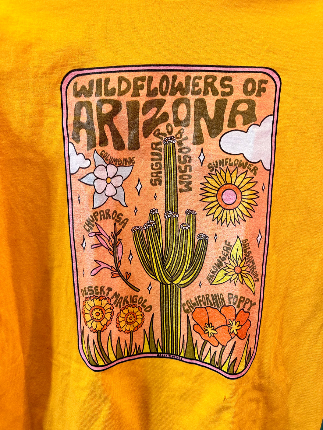 Wildflowers of Arizona long sleeve