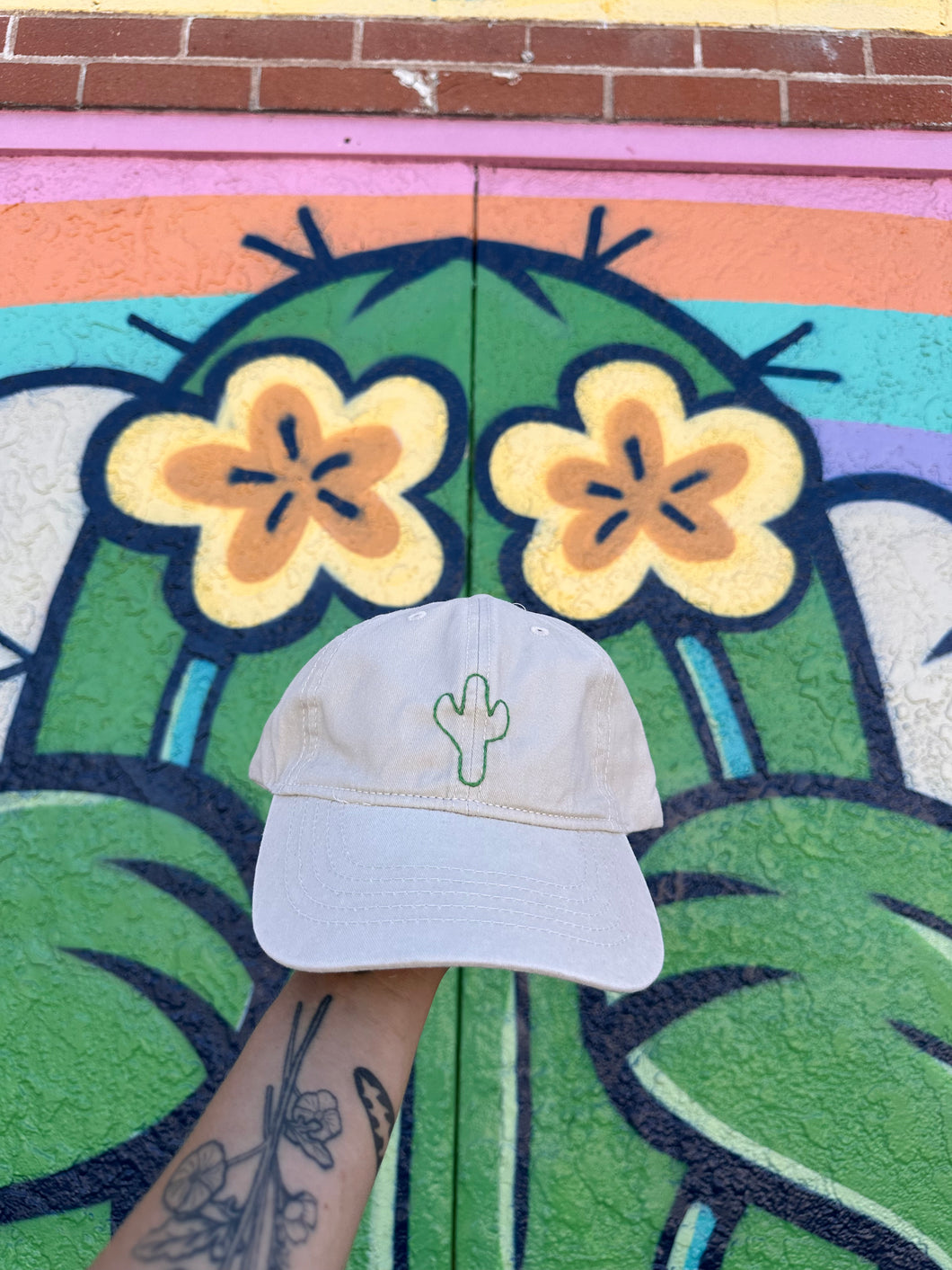 Embroidered Saguaro Hat