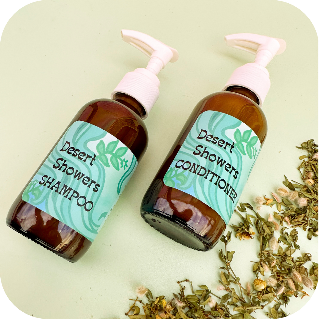 Desert Showers - Herbal Creosote Shampoo & Conditioner