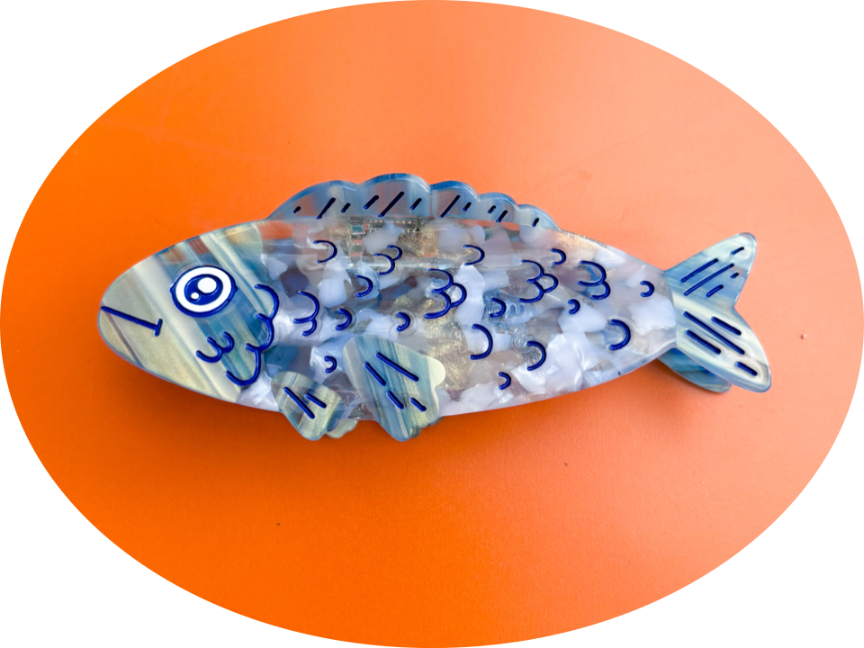 Sardine Hair Claw Clip