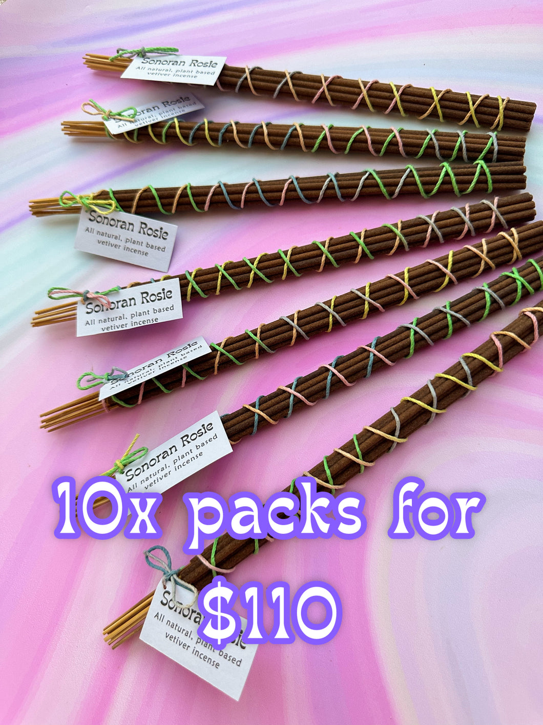 Bulk Natural Vetiver Incense