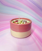 Load image into Gallery viewer, The Sonoran Collection Creosote &amp; Wildflower Candle In Handmade Ceramic Vessel

