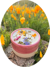 Load image into Gallery viewer, The Sonoran Collection Creosote &amp; Wildflower Candle In Handmade Ceramic Vessel
