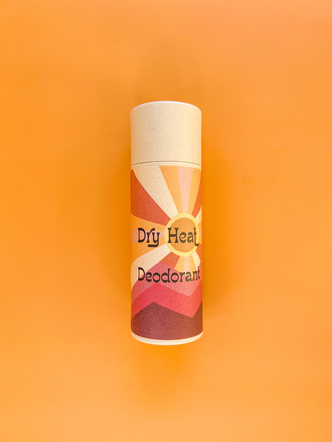 Dry Heat - all natural gender neutral biodegradable deodorant