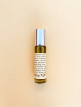 Load image into Gallery viewer, Creosote + Rosemary roll on oil herbal perfume / antiseptic
